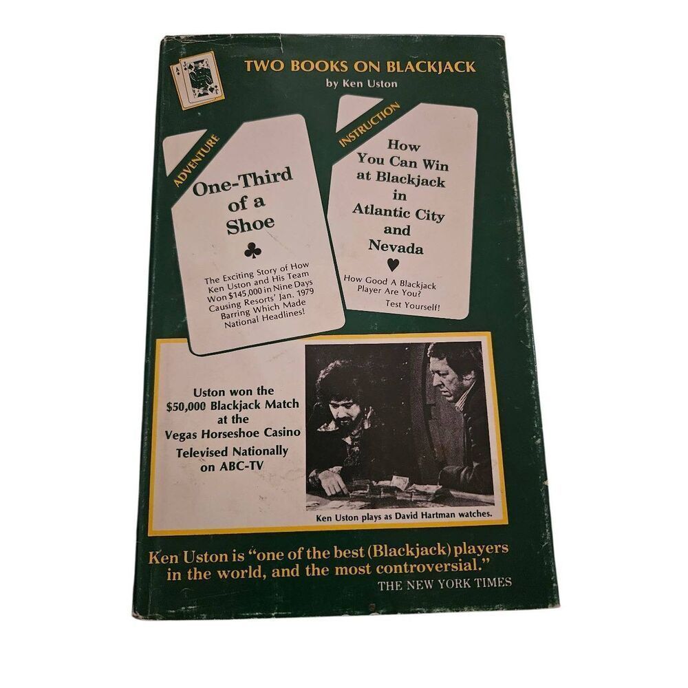 Two books on blackjack by Ken Uston